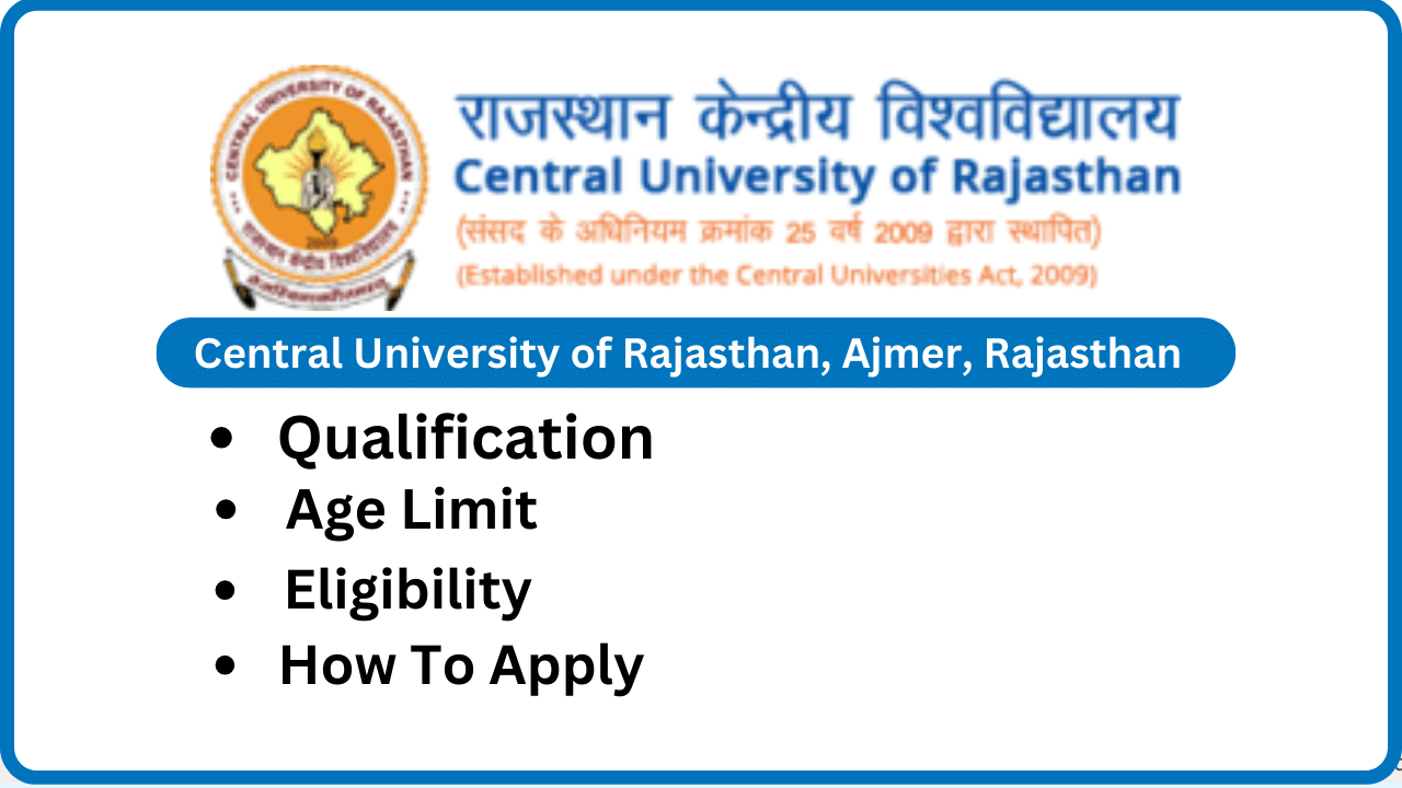 Central University of Rajasthan, Ajmer, Rajasthan
